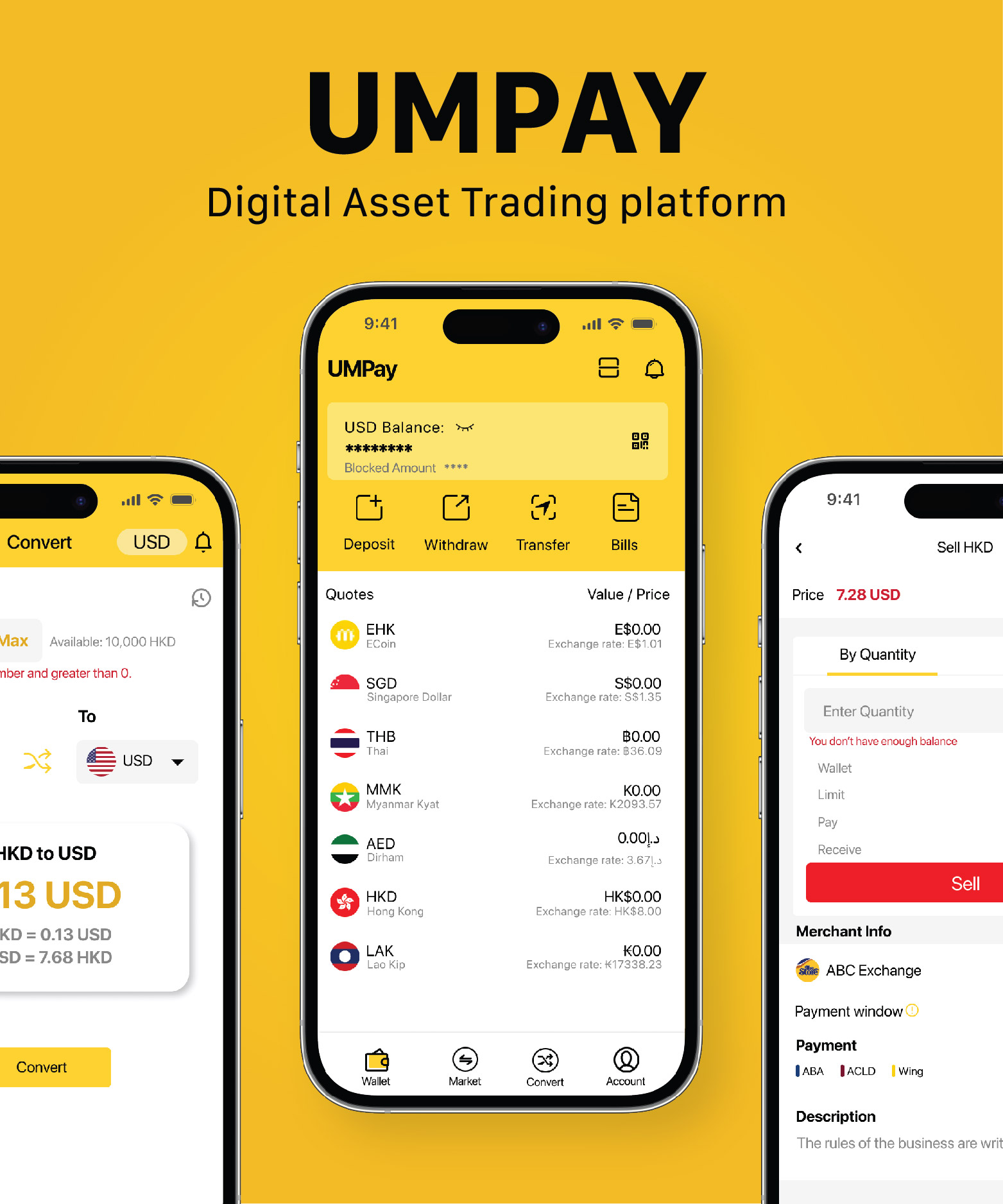 umpay app digital asset trading platform